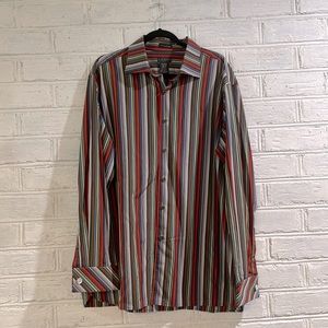 J.Ferrar men dress shirt , XXL 18-18 1/2, NWOT.